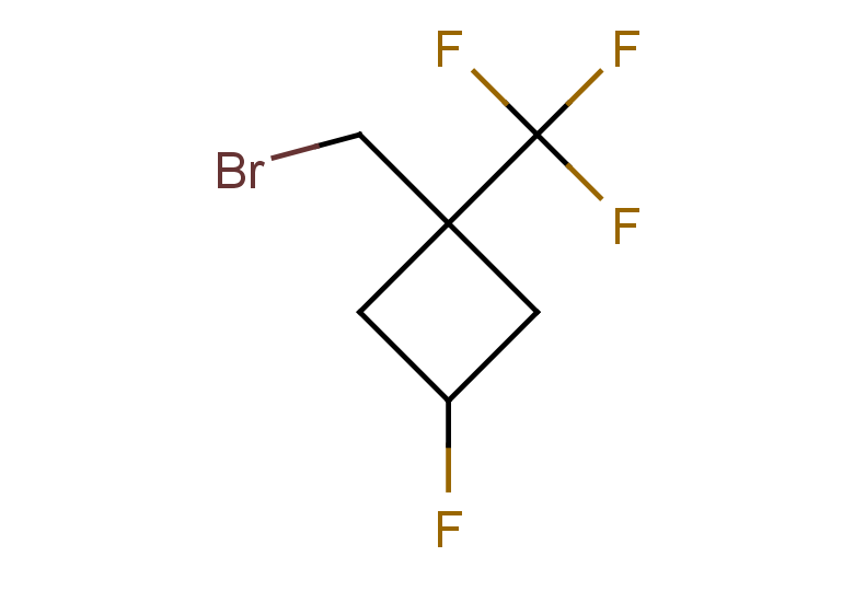 1-(bromomethyl)-3-fluoro-1-(trifluoromethyl)cyclobutane