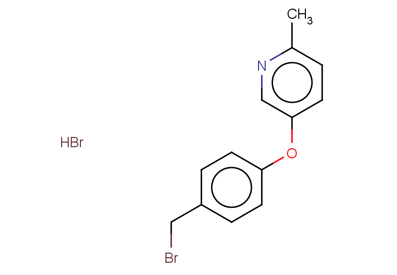 5-[4-(bromomethyl)phenoxy]-2-methylpyridine hydrobromide