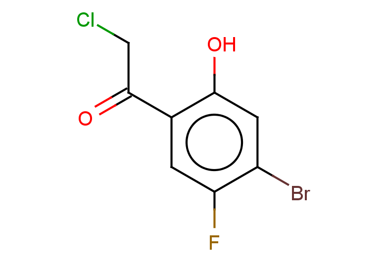 1-(4-bromo-5-fluoro-2-hydroxyphenyl)-2-chloroethan-1-one