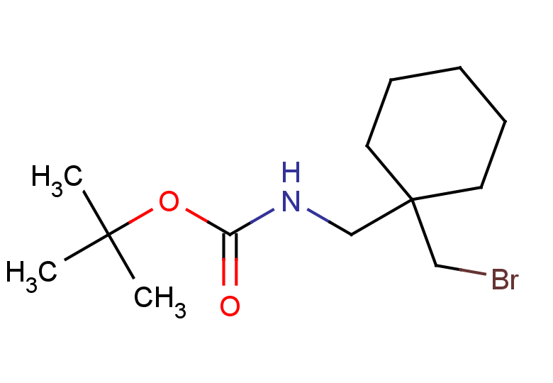 tert-butyl N-{[1-(bromomethyl)cyclohexyl]methyl}carbamate