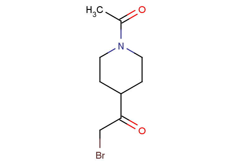 1-(1-acetylpiperidin-4-yl)-2-bromoethan-1-one