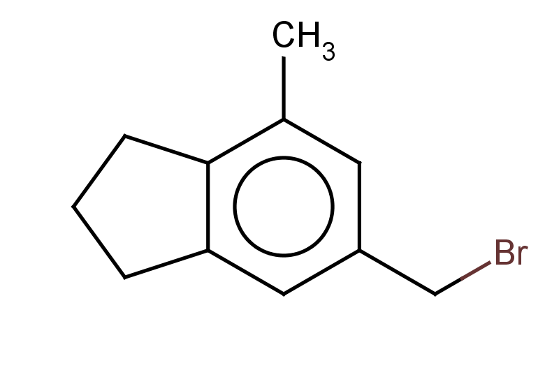6-(bromomethyl)-4-methyl-2,3-dihydro-1H-indene