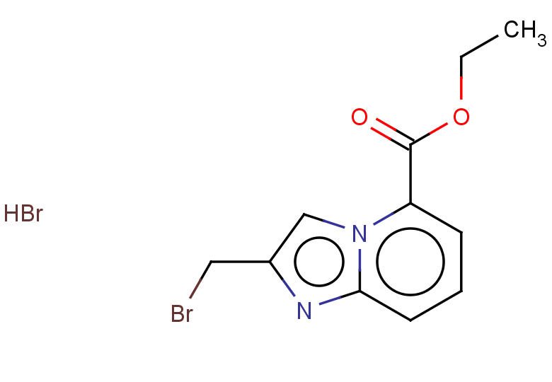 ethyl 2-(bromomethyl)imidazo[1,2-a]pyridine-5-carboxylate hydrobromide