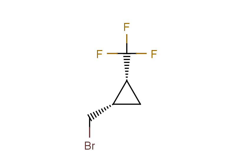 rac-(1R,2S)-1-(bromomethyl)-2-(trifluoromethyl)cyclopropane, cis