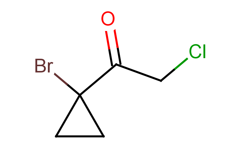 1-(1-bromocyclopropyl)-2-chloroethan-1-one