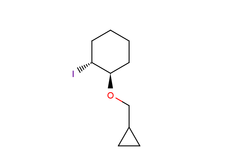 rac-(1R,2R)-1-(cyclopropylmethoxy)-2-iodocyclohexane, trans