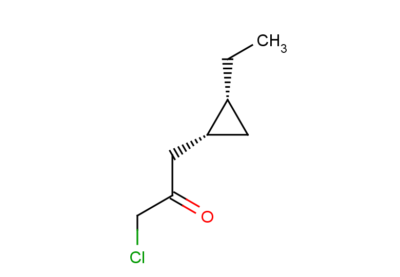 rac-1-chloro-3-[(1R,2R)-2-ethylcyclopropyl]propan-2-one, cis