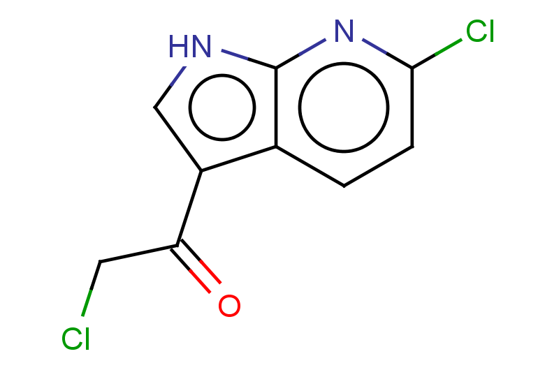 2-chloro-1-{6-chloro-1H-pyrrolo[2,3-b]pyridin-3-yl}ethan-1-one