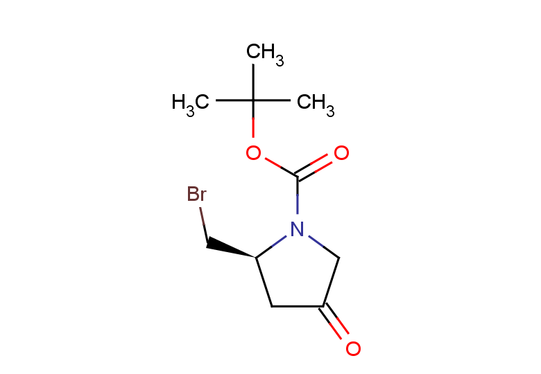 tert-butyl (2S)-2-(bromomethyl)-4-oxopyrrolidine-1-carboxylate
