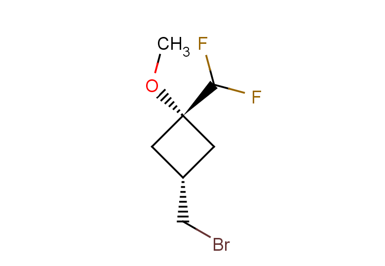 (1s,3s)-3-(bromomethyl)-1-(difluoromethyl)-1-methoxycyclobutane