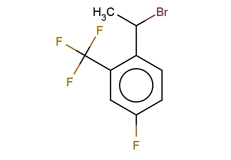 1-(1-bromoethyl)-4-fluoro-2-(trifluoromethyl)benzene