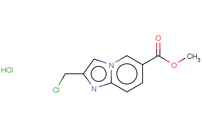 methyl 2-(chloromethyl)imidazo[1,2-a]pyridine-6-carboxylate hydrochloride