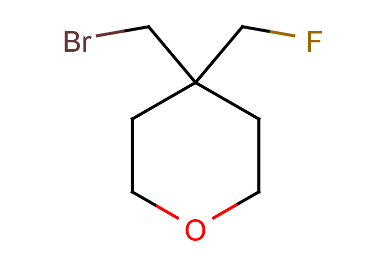 4-(bromomethyl)-4-(fluoromethyl)oxane