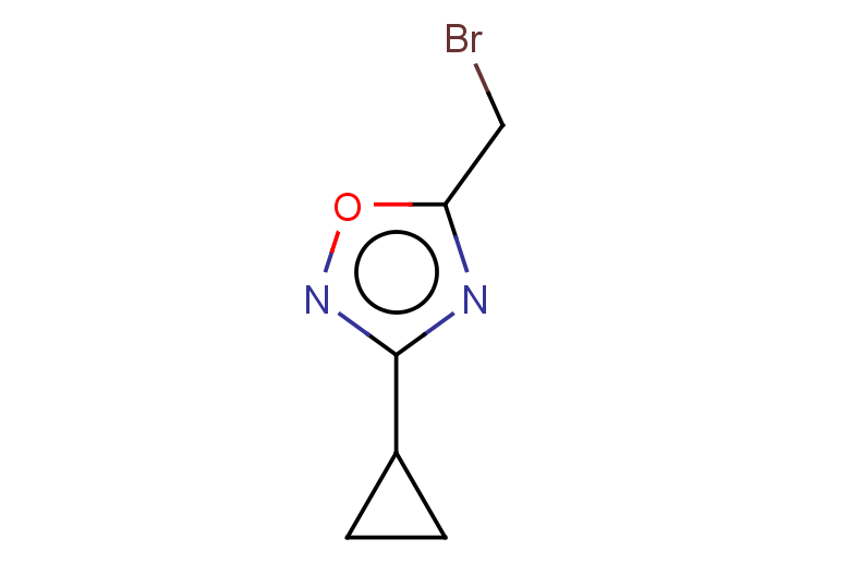 5-(bromomethyl)-3-cyclopropyl-1,2,4-oxadiazole