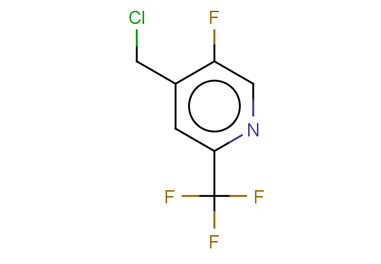 4-(chloromethyl)-5-fluoro-2-(trifluoromethyl)pyridine