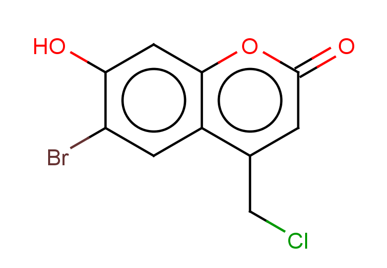 6-bromo-4-(chloromethyl)-7-hydroxy-2H-chromen-2-one