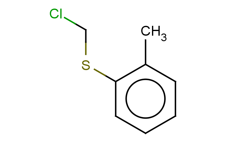1-[(chloromethyl)sulfanyl]-2-methylbenzene