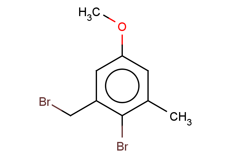 2-bromo-1-(bromomethyl)-5-methoxy-3-methylbenzene