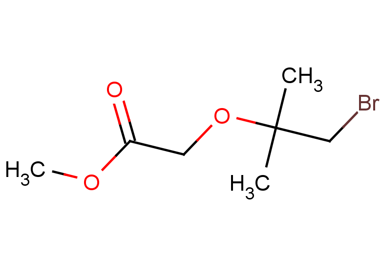 methyl 2-[(1-bromo-2-methylpropan-2-yl)oxy]acetate