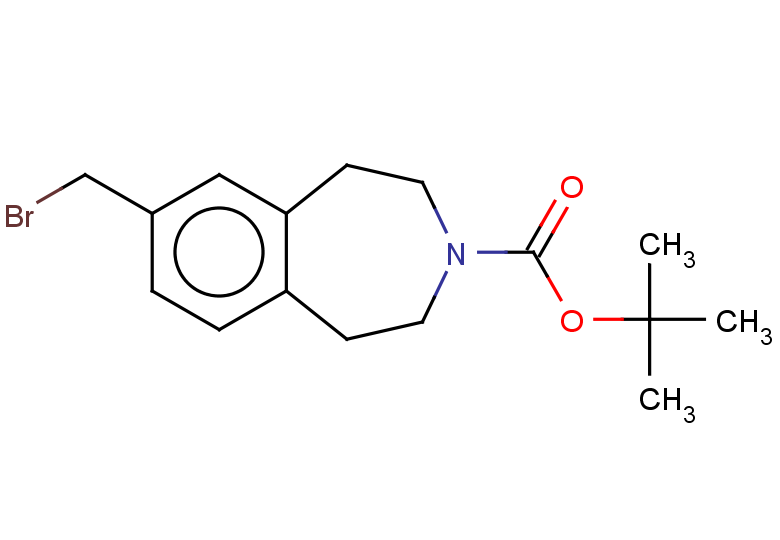 tert-butyl 7-(bromomethyl)-2,3,4,5-tetrahydro-1H-3-benzazepine-3-carboxylate