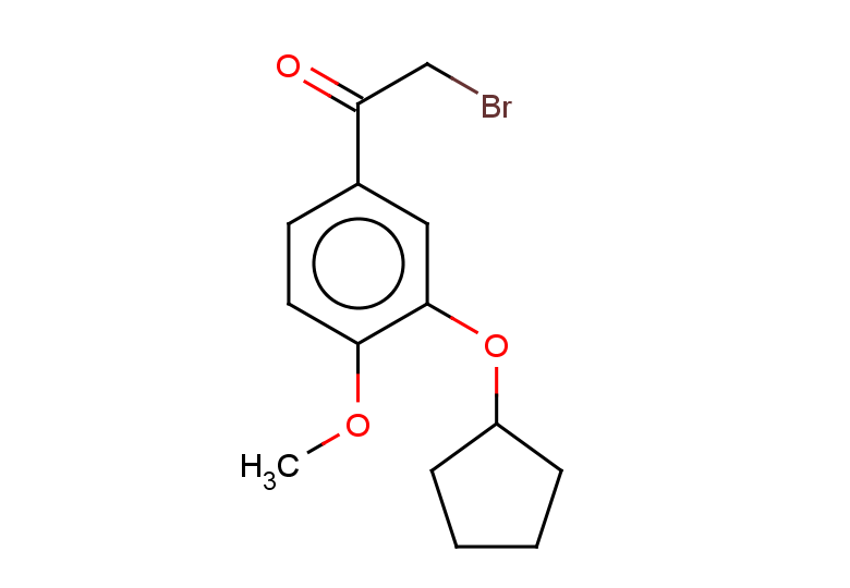 2-bromo-1-[3-(cyclopentyloxy)-4-methoxyphenyl]ethan-1-one