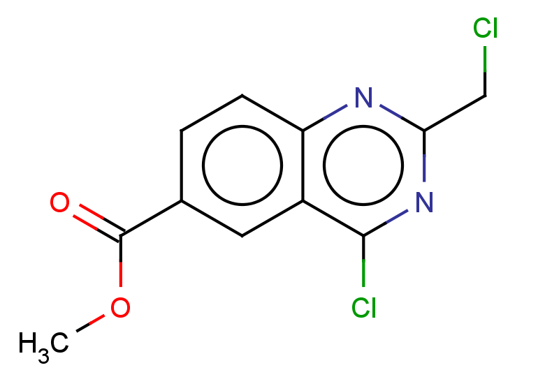 methyl 4-chloro-2-(chloromethyl)quinazoline-6-carboxylate
