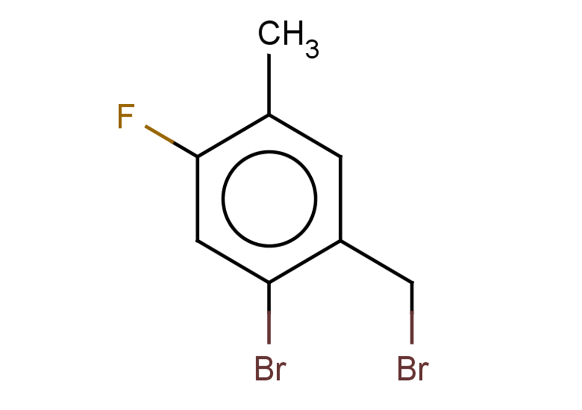1-bromo-2-(bromomethyl)-5-fluoro-4-methylbenzene