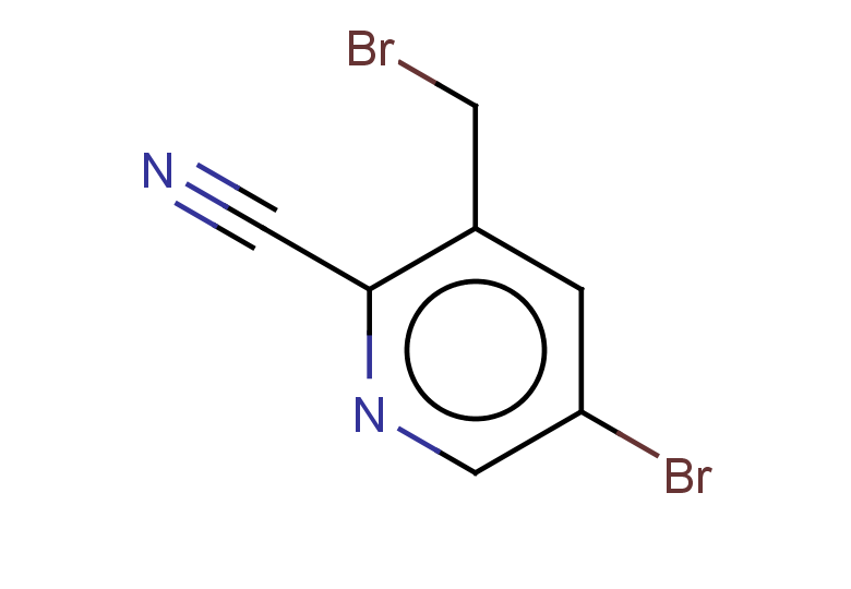 5-bromo-3-(bromomethyl)pyridine-2-carbonitrile