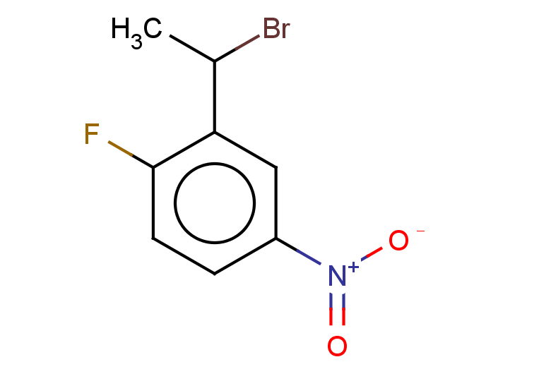 2-(1-bromoethyl)-1-fluoro-4-nitrobenzene