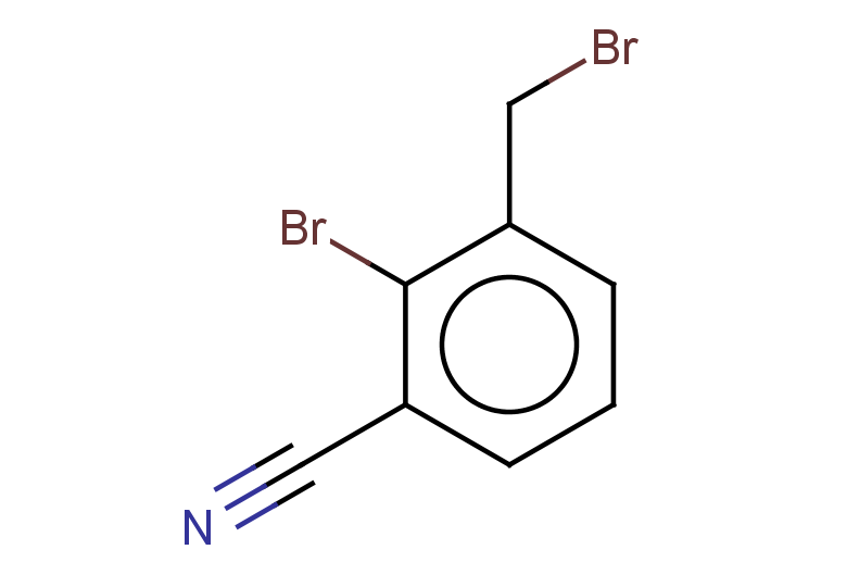 2-bromo-3-(bromomethyl)benzonitrile