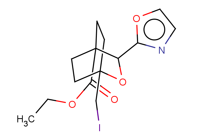 ethyl 1-(iodomethyl)-3-(1,3-oxazol-2-yl)-2-oxabicyclo[2.2.2]octane-4-carboxylate