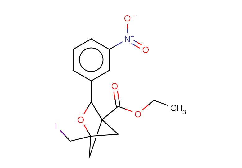 ethyl 1-(iodomethyl)-3-(3-nitrophenyl)-2-oxabicyclo[2.1.1]hexane-4-carboxylate