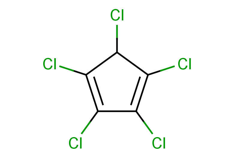 1,2,3,4,5-pentachlorocyclopenta-1,3-diene