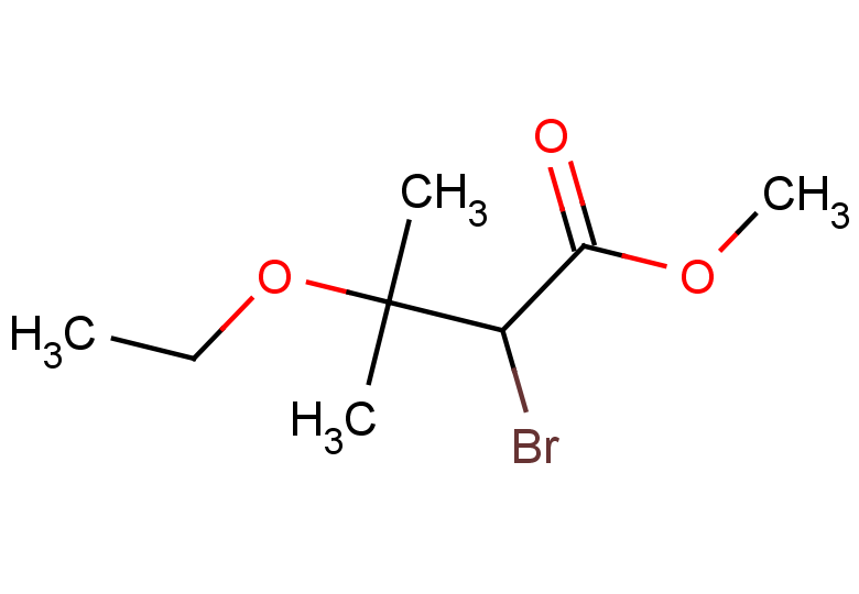 methyl 2-bromo-3-ethoxy-3-methylbutanoate
