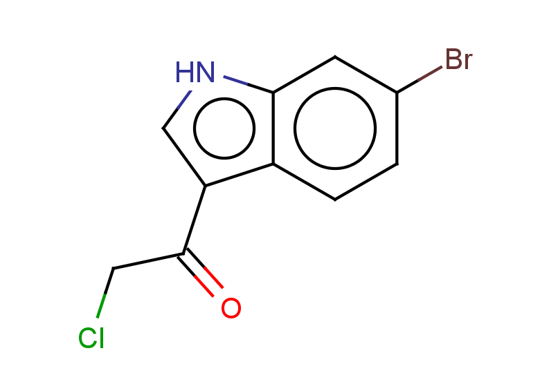 1-(6-bromo-1H-indol-3-yl)-2-chloroethan-1-one