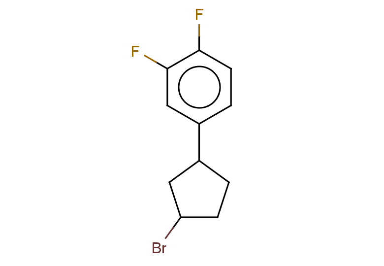 4-(3-bromocyclopentyl)-1,2-difluorobenzene, Mixture of diastereomers