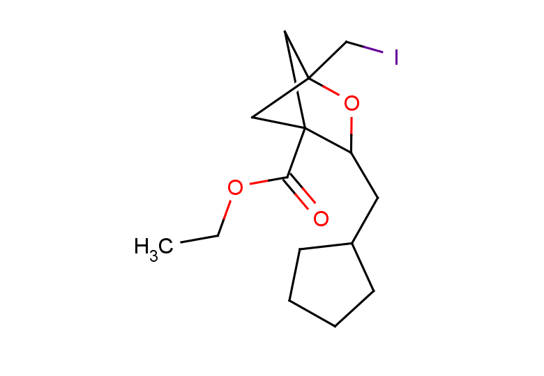 ethyl 3-(cyclopentylmethyl)-1-(iodomethyl)-2-oxabicyclo[2.1.1]hexane-4-carboxylate