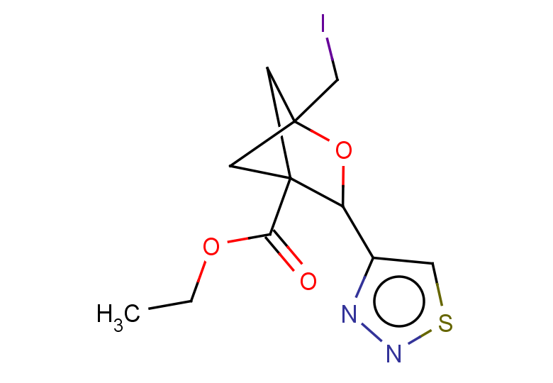 ethyl 1-(iodomethyl)-3-(1,2,3-thiadiazol-4-yl)-2-oxabicyclo[2.1.1]hexane-4-carboxylate