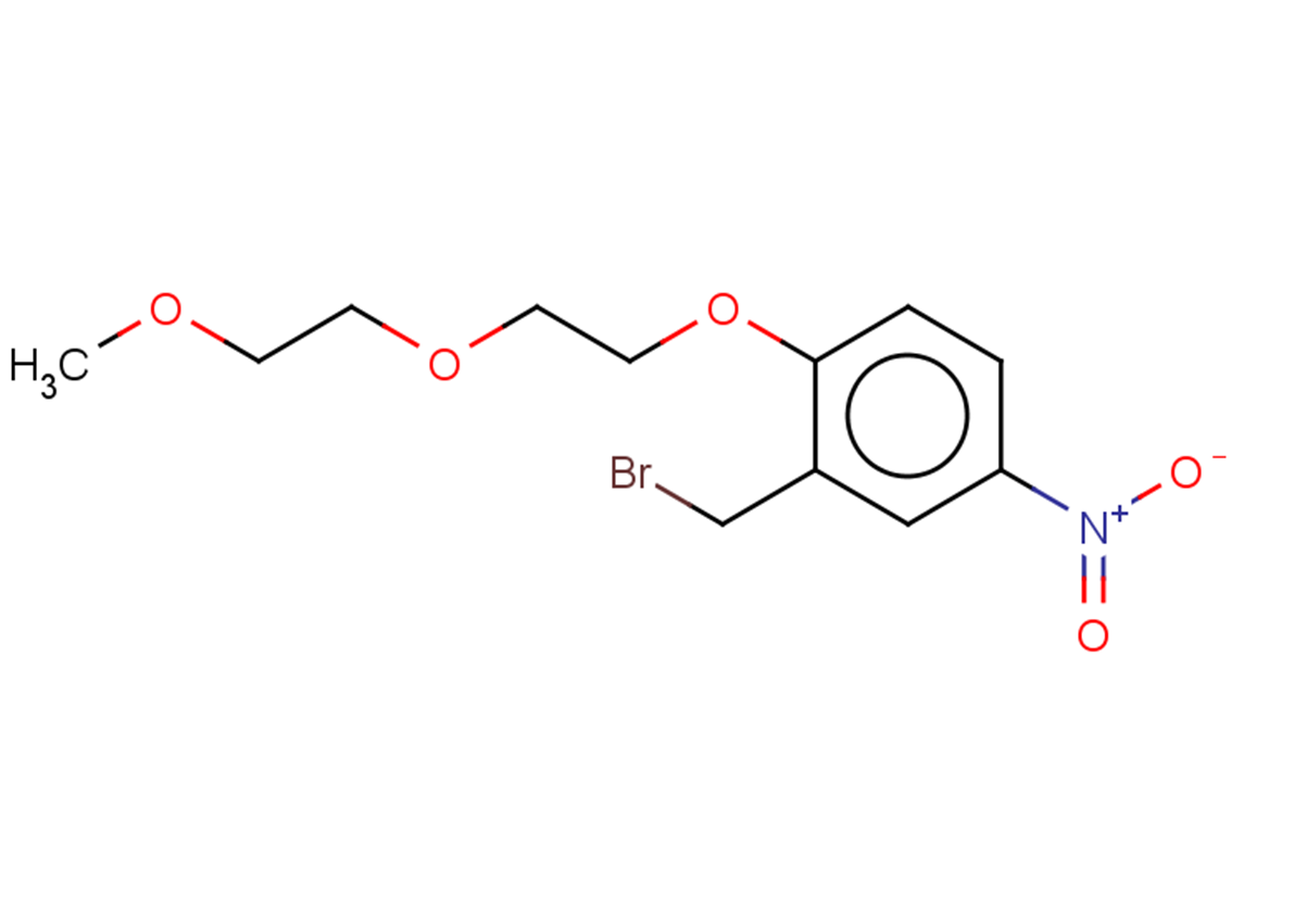 2-(bromomethyl)-1-[2-(2-methoxyethoxy)ethoxy]-4-nitrobenzene