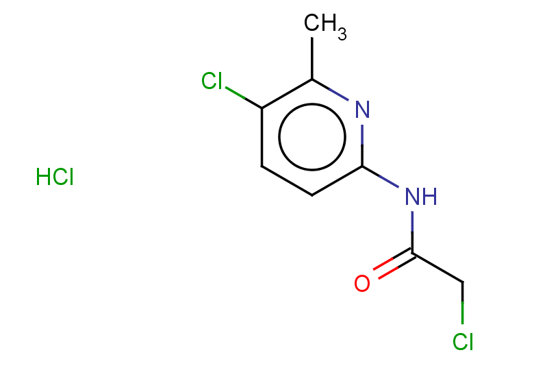 2-chloro-N-(5-chloro-6-methylpyridin-2-yl)acetamide hydrochloride
