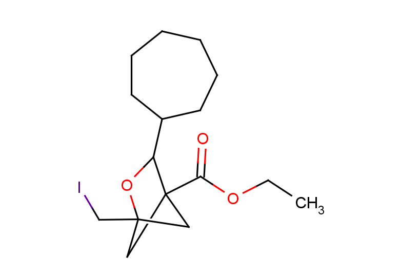 ethyl 3-cycloheptyl-1-(iodomethyl)-2-oxabicyclo[2.1.1]hexane-4-carboxylate