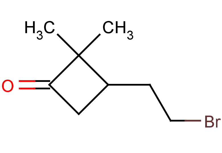 3-(2-bromoethyl)-2,2-dimethylcyclobutan-1-one