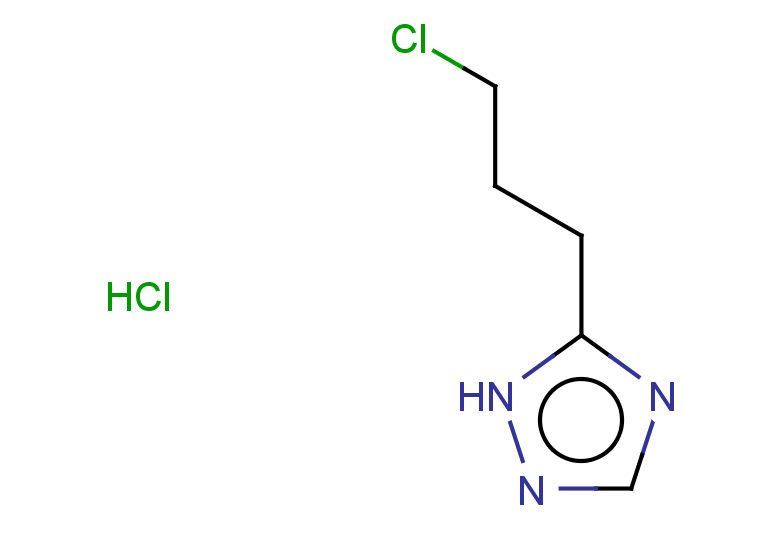 5-(3-chloropropyl)-1H-1,2,4-triazole hydrochloride