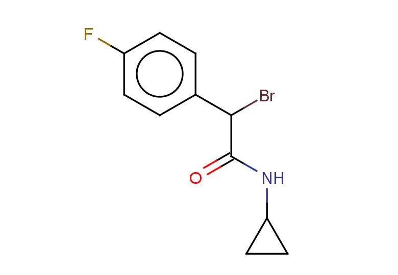 2-bromo-N-cyclopropyl-2-(4-fluorophenyl)acetamide