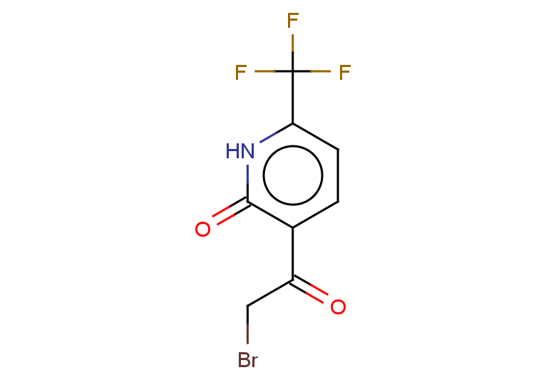 3-(2-bromoacetyl)-6-(trifluoromethyl)-1,2-dihydropyridin-2-one