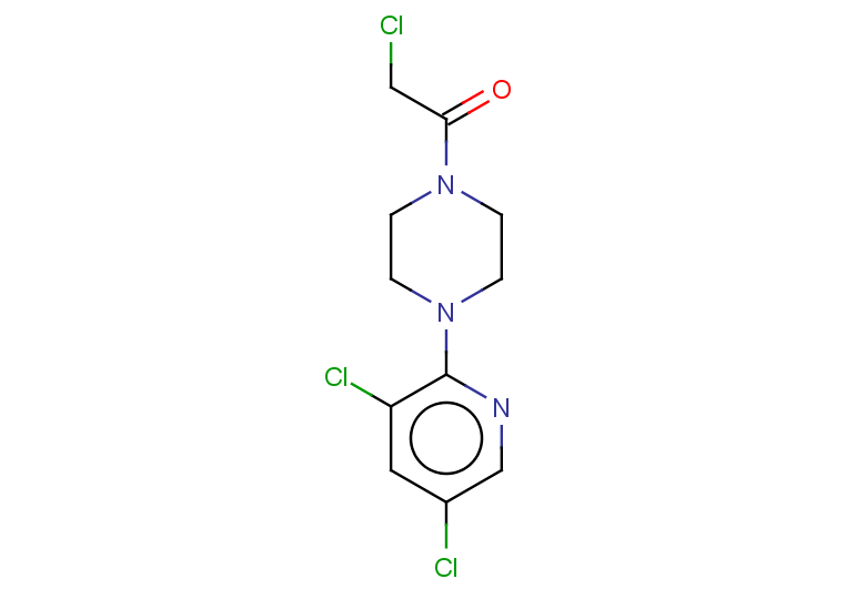 2-chloro-1-[4-(3,5-dichloropyridin-2-yl)piperazin-1-yl]ethan-1-one