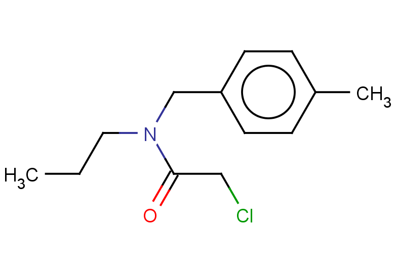 2-chloro-N-[(4-methylphenyl)methyl]-N-propylacetamide