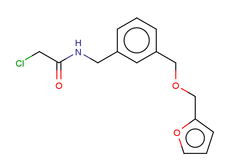 2-chloro-N-({3-[(furan-2-ylmethoxy)methyl]phenyl}methyl)acetamide