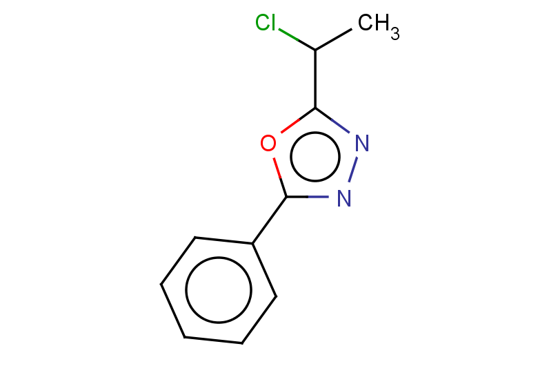 2-(1-chloroethyl)-5-phenyl-1,3,4-oxadiazole
