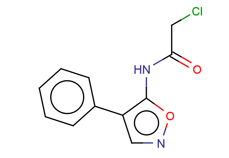 2-chloro-N-(4-phenyl-1,2-oxazol-5-yl)acetamide